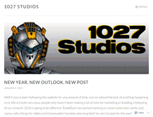 Tablet Screenshot of 1027studios.com